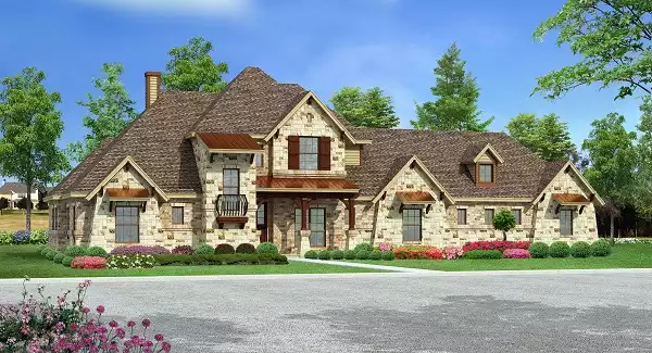 image of this old house plan 4894